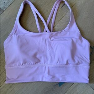Pink Sports Bra